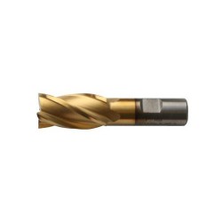 End Mill, HSS 4 Flute C/C...