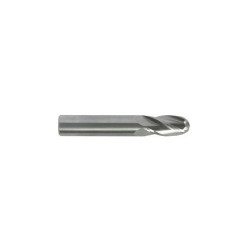 End Mill, HSS 4 Flute Ball...