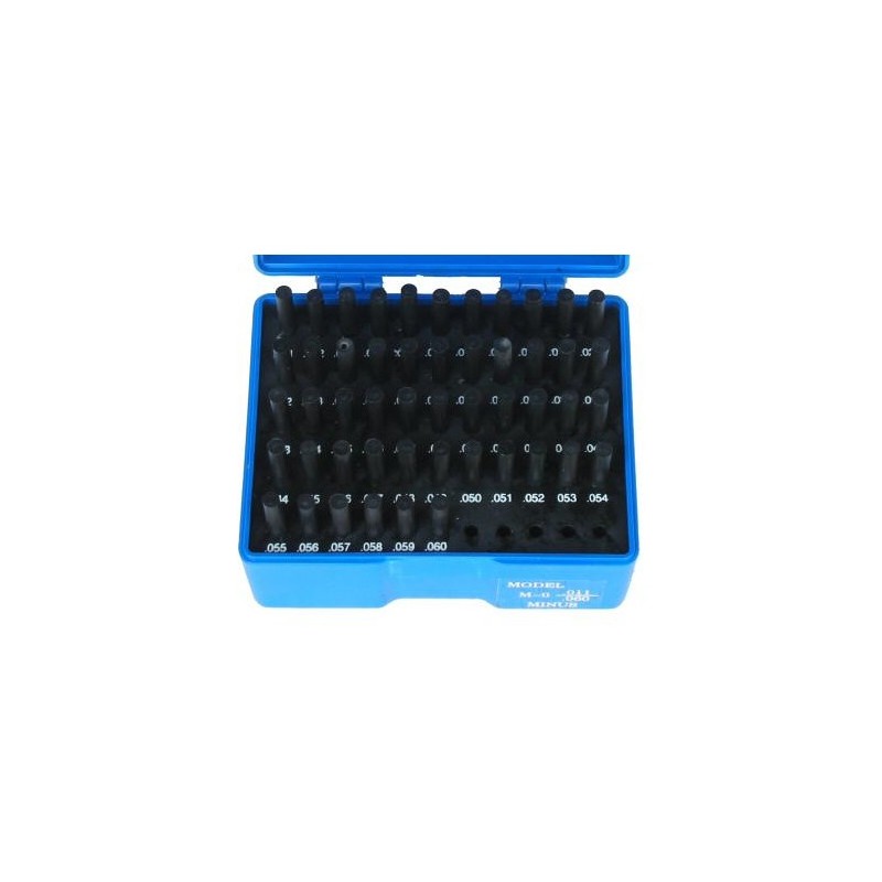 Pin Gage Minus Set, .011.060\", Accuracy +.0000\", .0002\", PN 303