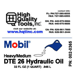Mobil Dte 26 Hydraulic Oil...