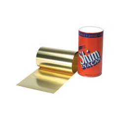 .0015 Brass Shim Stock 6\"...