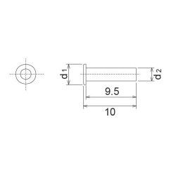 4Mm Tubing Insert, By Lube USA